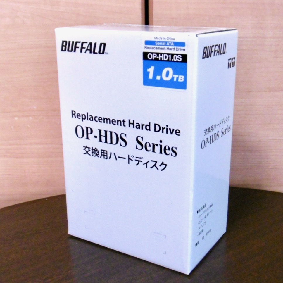 ■7個まとめて■BUFFALO 1TB ハードディスク・OP-HD1.0S■_画像1