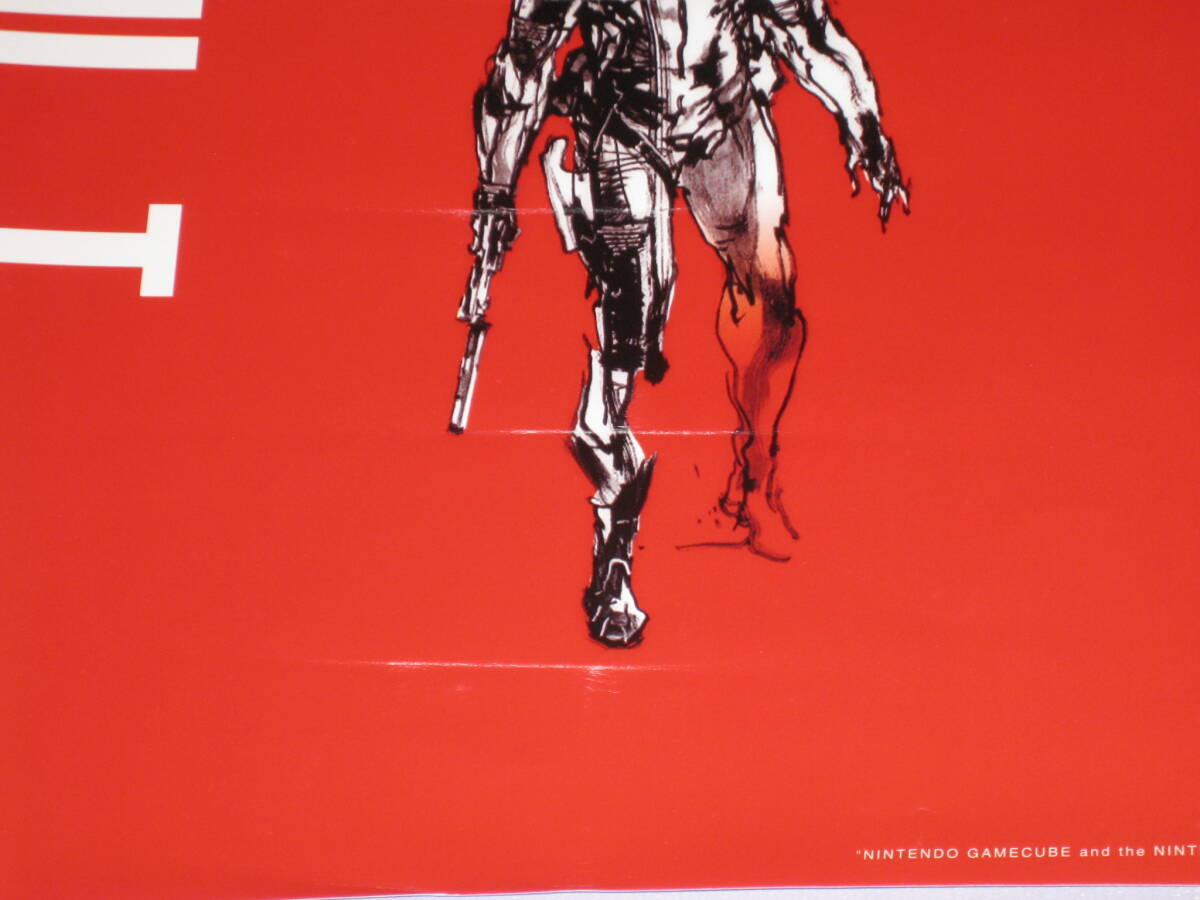 ☆ メタルギア ソリッド ザ・ツインスネークス B2 ポスター METAL GEAR SOLID THE TWIN SNAKES KONAMI 新川洋司 ☆_画像5