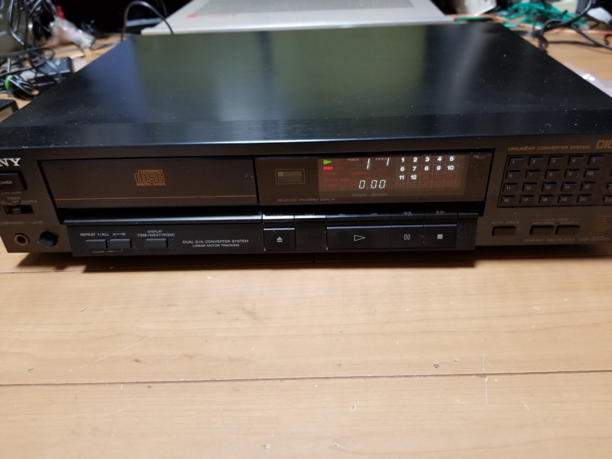 Yahoo!オークション - SONY CDプレーヤー CDP-222ES ジャンク Yahoo!オークション - SONY CDプレーヤー CDP-222ES ジャンク