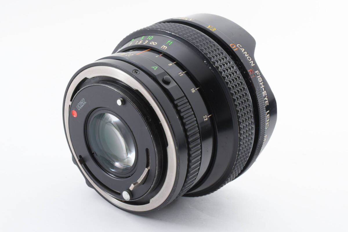 ★希少品★ キヤノン CANON NEW FD FISH-EYE 15mm F2.8 Y2122#5972_画像3