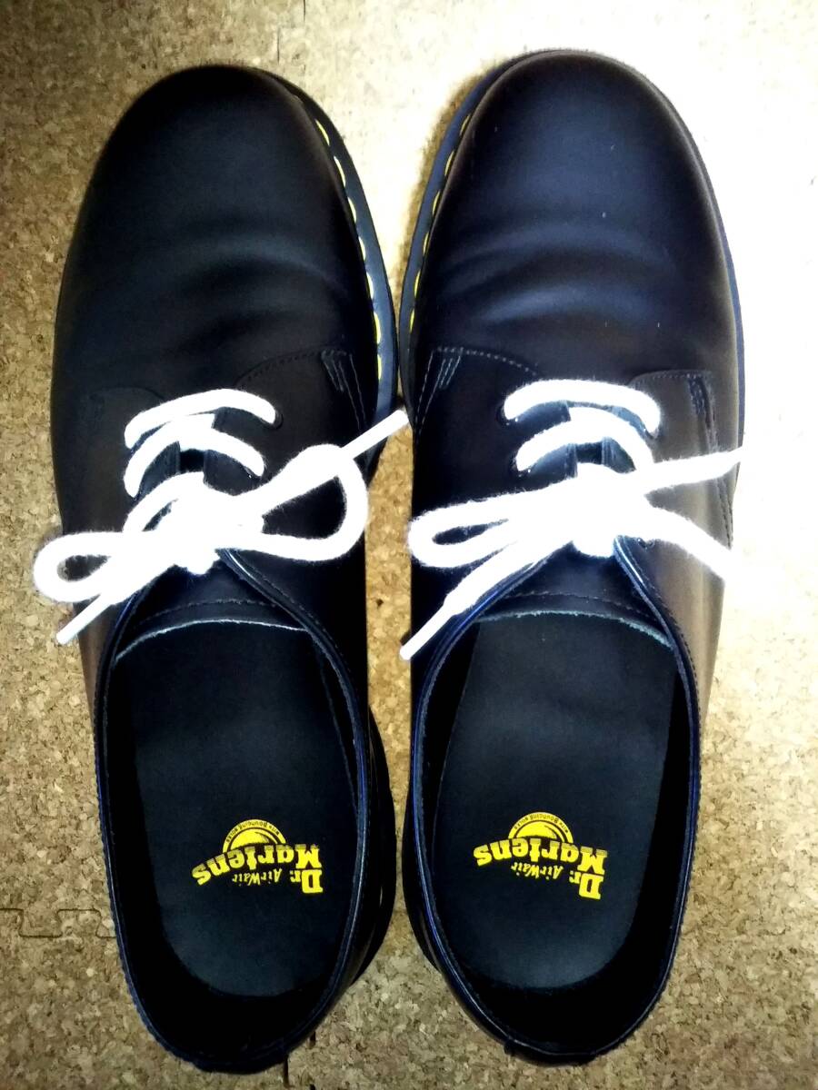 【Dr.MARTENS】ドクターマーチン 1461 ベックス 3ホールシューズ UK11 (30cm )BEX 3EYE SHOE スムースレザー ブラック 厚底【美品】_画像5