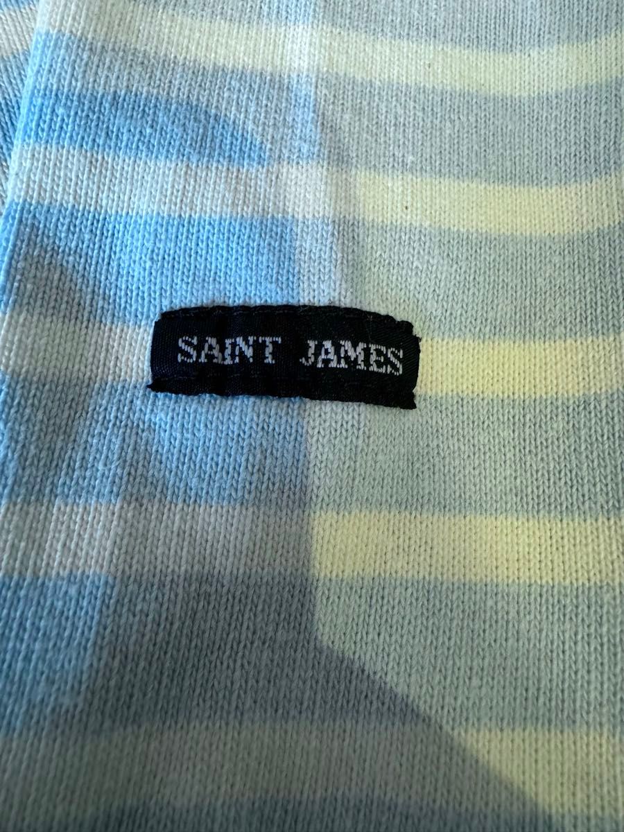 セントジェームス　バスクシャツ　ボーダー　ウェッソン SAINT JAMES カットソー ボーダー