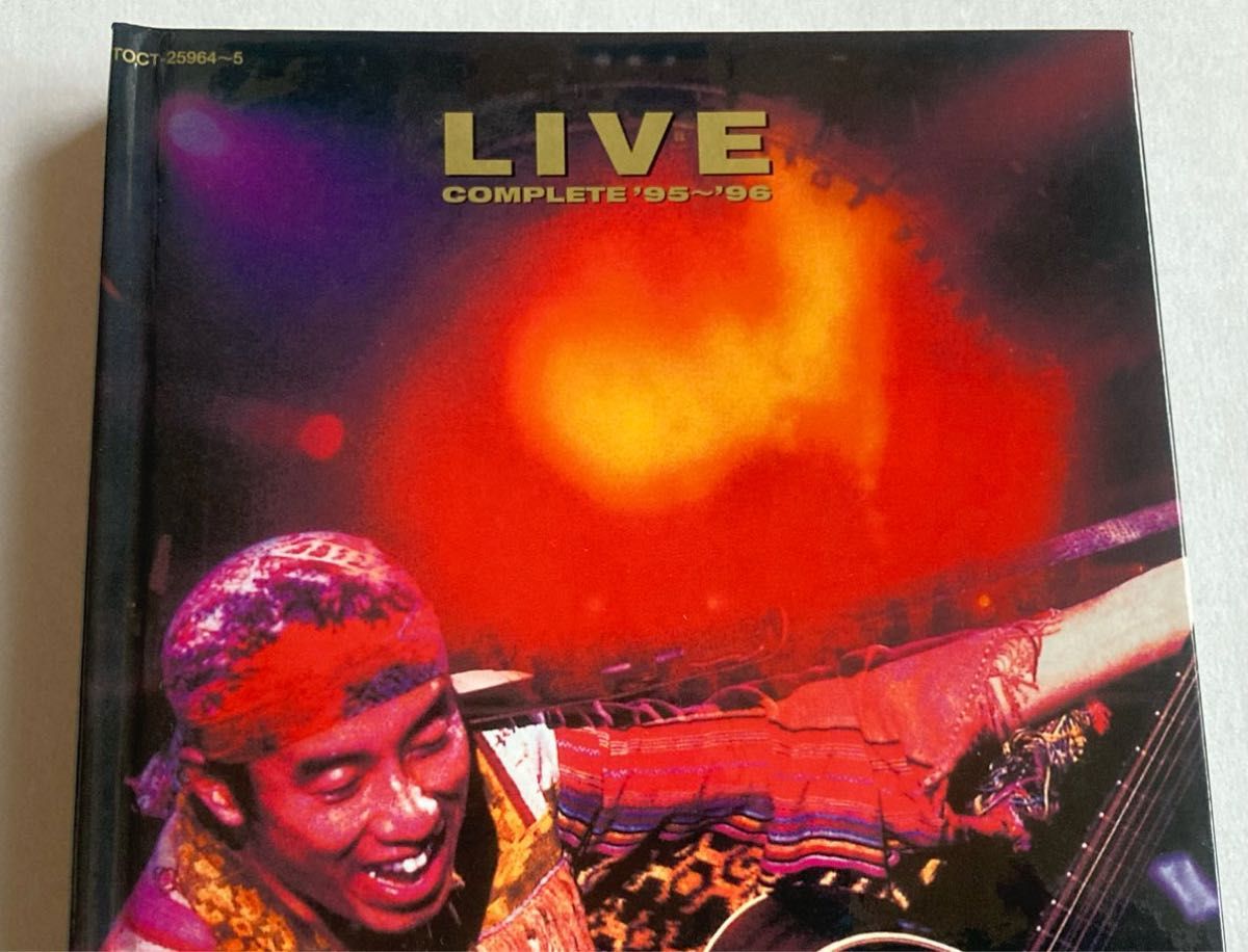 長渕剛 24bit Remastering 2CD 大型ブックレット付属　LIVE COMPLETE'95〜'96