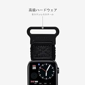 Nereides コンパチブル Apple Watch バンド アップルウォッチバンド ナイロン スポーツ 42mm 44mm 4_画像3
