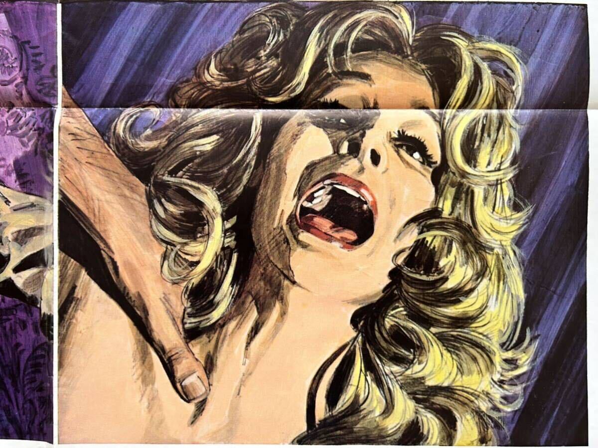 「ブロンド美女連続殺人」(1973)映画ポスター　USA版　ワンシート　オリジナルポスター　アメリカ版ポスター　ホラー・スリラー_画像5