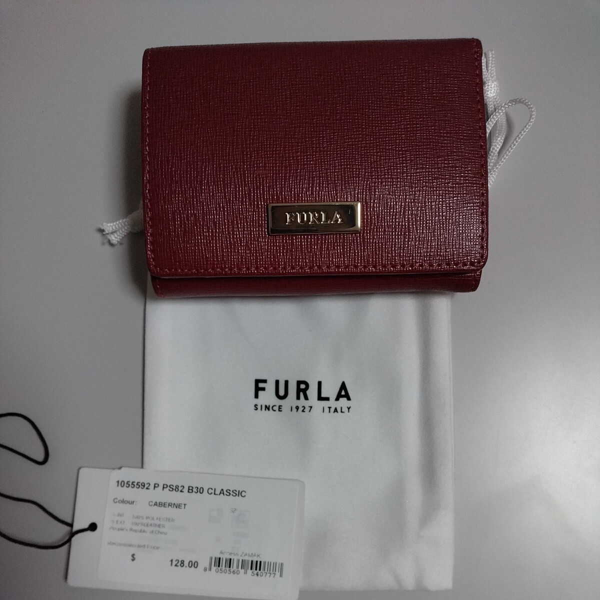 ★新品未使用★ FURLA フルラ 三つ折り財布 レザー 1055592_画像1