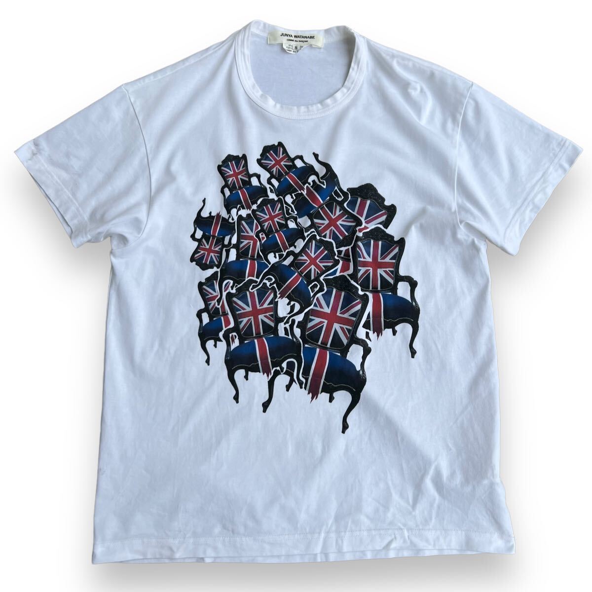 Junya Watanabe rare t shirt us chair tops comme des garons collection archive Japanese label print の画像1