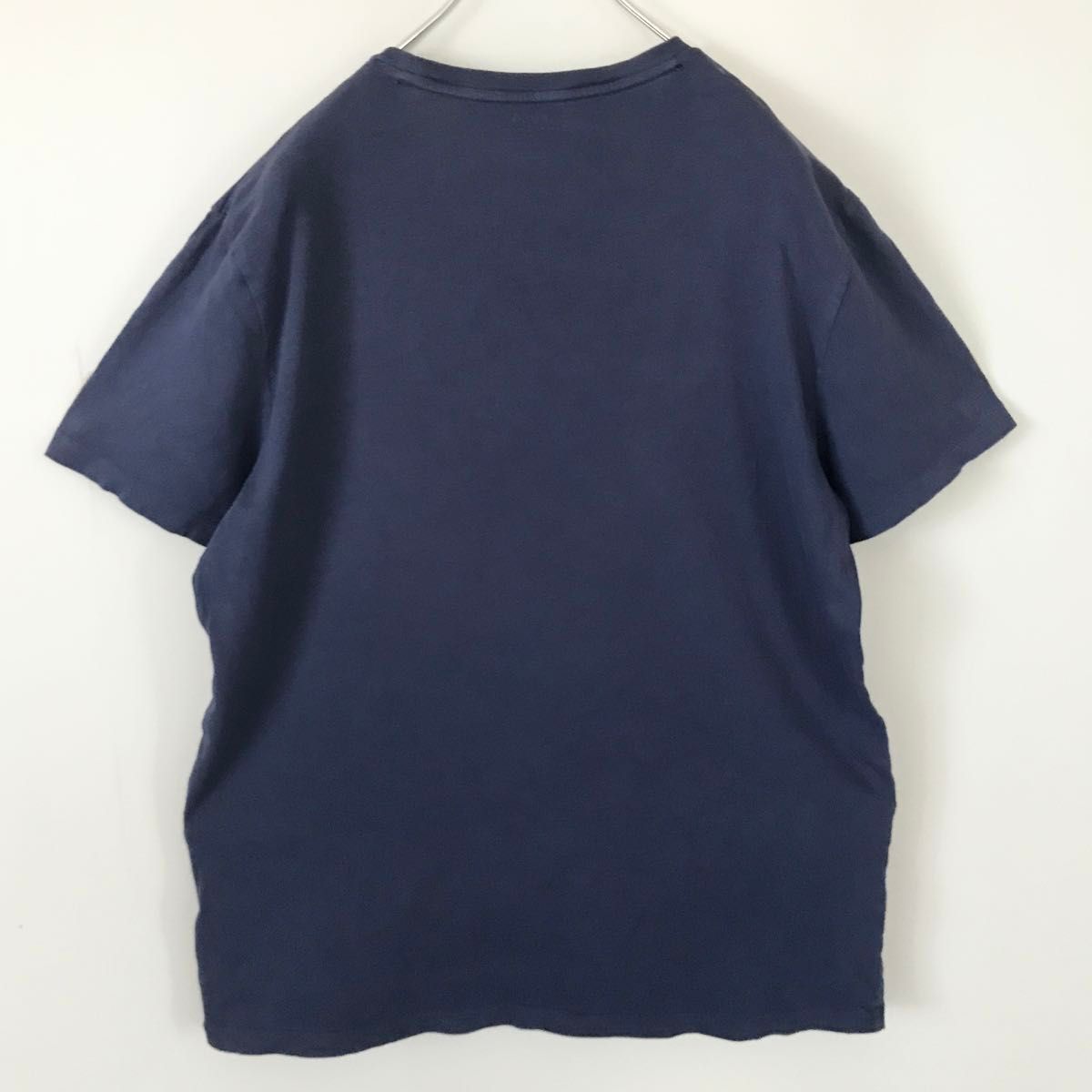 ラルフローレン/POLO Ralph Lauren★レトロ/エンブレムロゴプリント★クルーネックTシャツ★USAメンズL