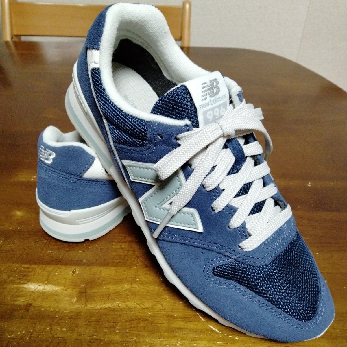 New Balance996ニューバランス996　スニーカー　シューズ　ネイビー　24cm　レディース　キッズ　メンズ