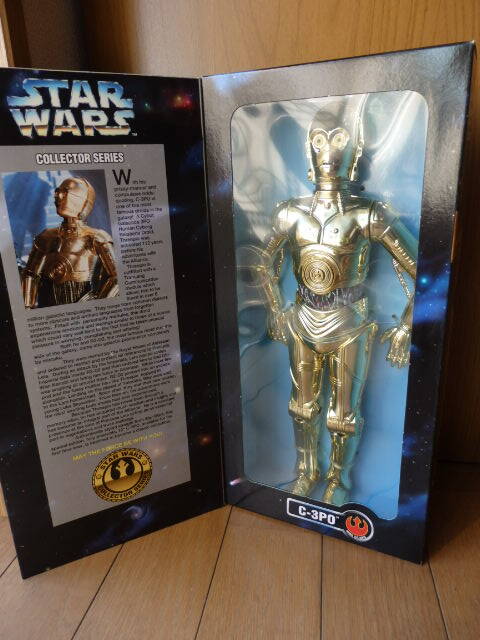  cheap valuable rare *C-3PO* movie [ Star * War z]kena- company * Star * War z collector series * box approximately 32cm* unopened present condition goods 