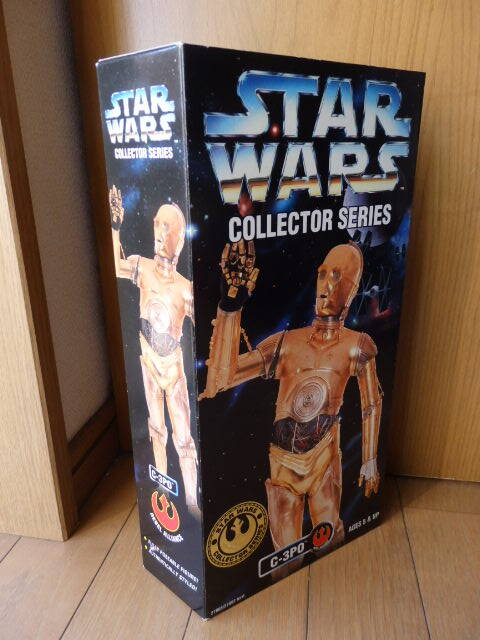  cheap valuable rare *C-3PO* movie [ Star * War z]kena- company * Star * War z collector series * box approximately 32cm* unopened present condition goods 
