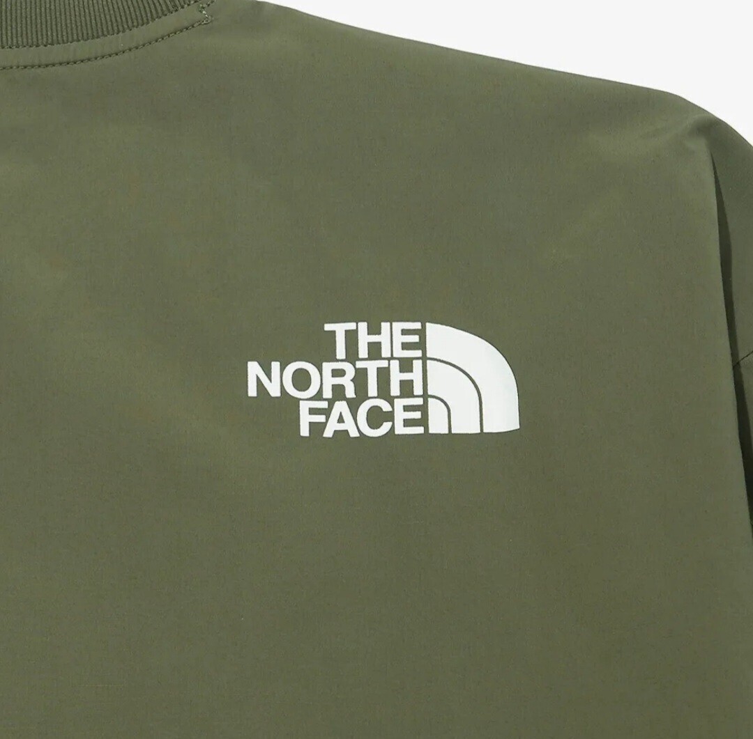 ◆【THE NORTH FACE】ALBANY CREWNECK　M～Lサイズ　ノースフェイス THE NORTH FACE　　カーキ　長袖_画像2