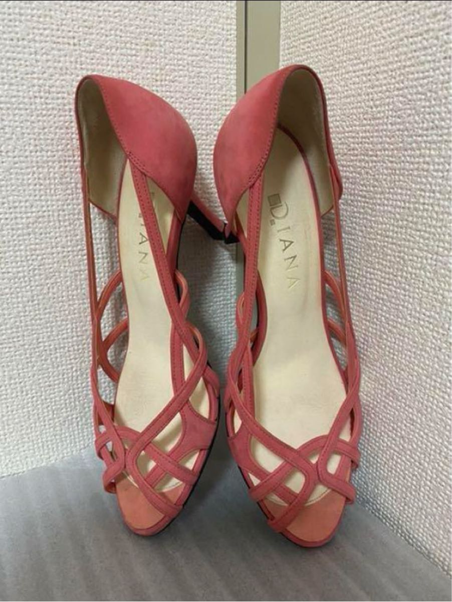 銀座ダイアナDIANA 編みデザインスエードパンプス ミュール 銀座ダイアナDIANA 編みデザインスエードパンプス ミュール