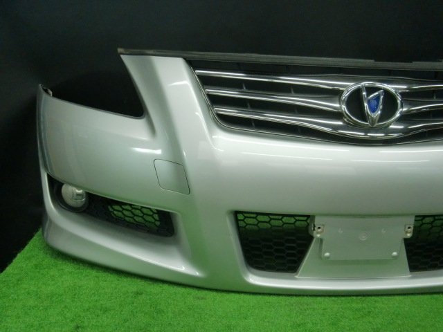 8E][1C0][ postage chronicle ] Toyota Blade AZE156H / front bumper / 52119-12B20 silver metallic AZE154H[561302]