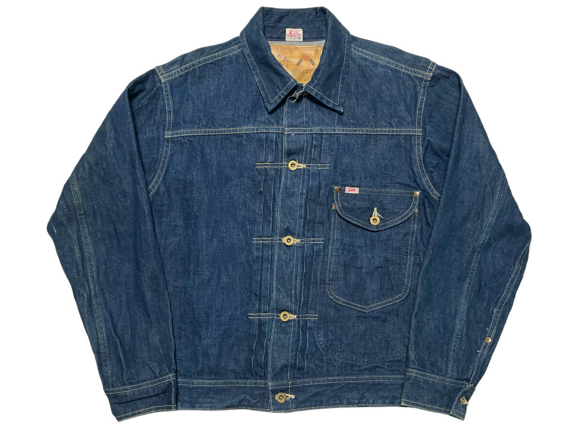 LEE120 anniversary commemoration 40 Lee WHITE LABEL WAREHOUSE Lee wear house 101J Denim jacket G Jean 1st First 