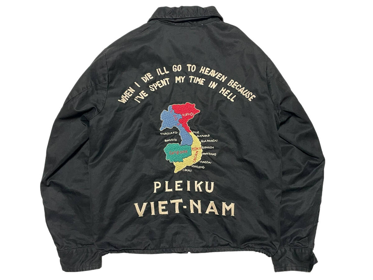 Sサイズ TAILOR東洋 テーラー東洋 TT14028 VIETNAM JACKET ベトナムジャケット ベトジャン VIET-NAM MAPの画像2