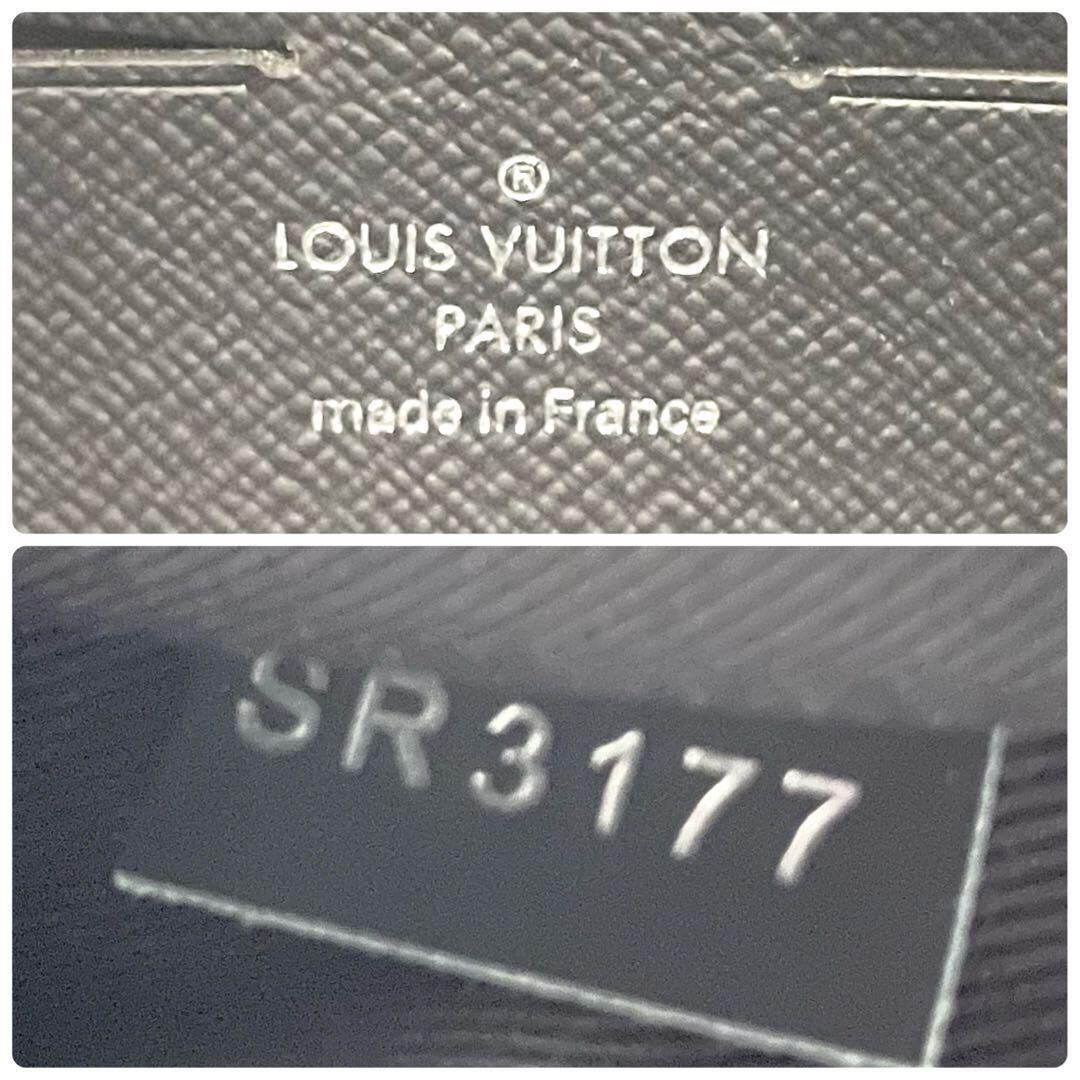 【美品】Louis Vuitton　ルイヴィトン　ダミエ・グラフィット　ポシェット　カサイ　セカンドバッグ　ブラック系　491_画像8