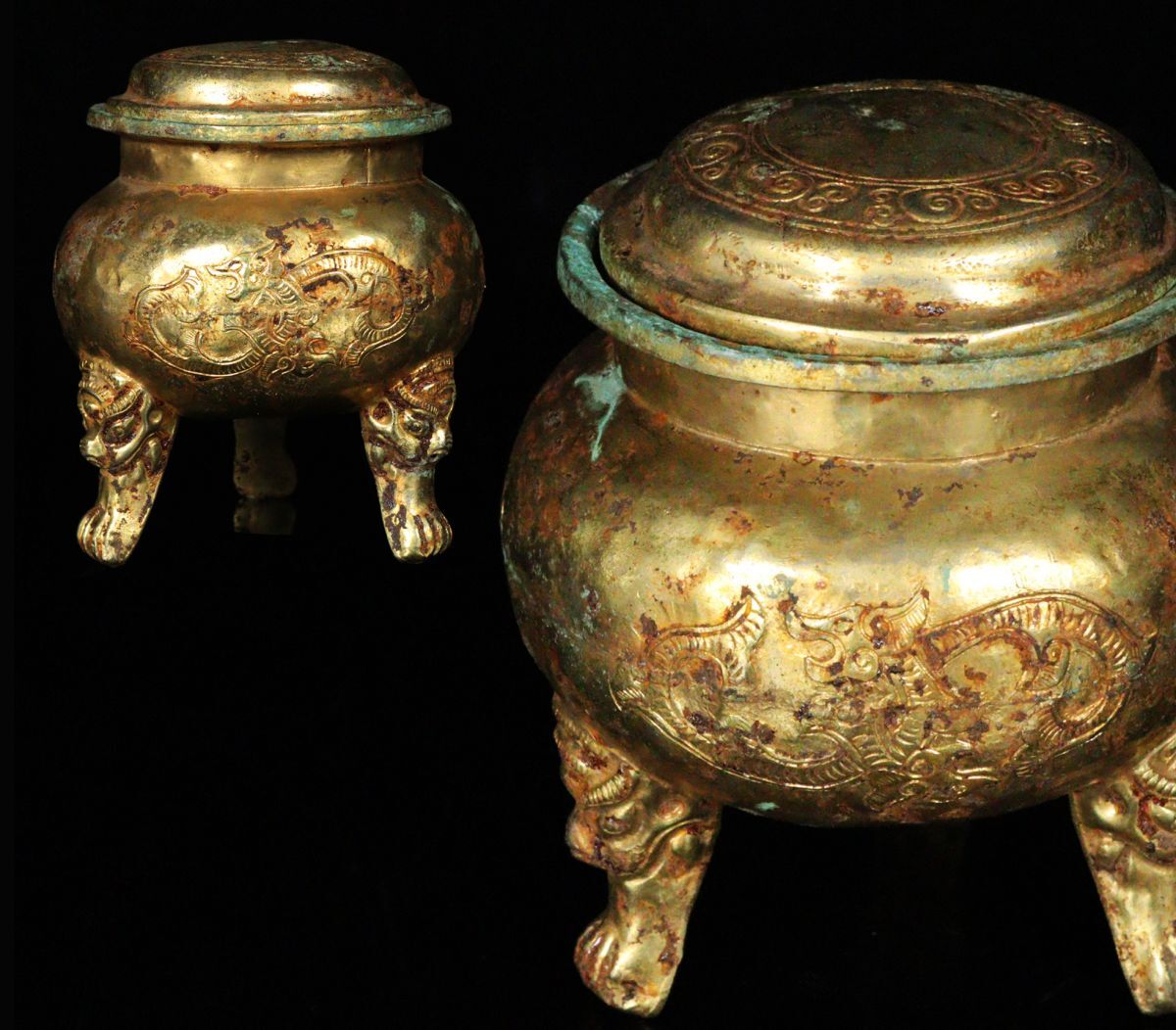 【送料無料/新品】 金富士】値下げ中 桃山時代天正十年(万歴年相当)砂張り銅 その他