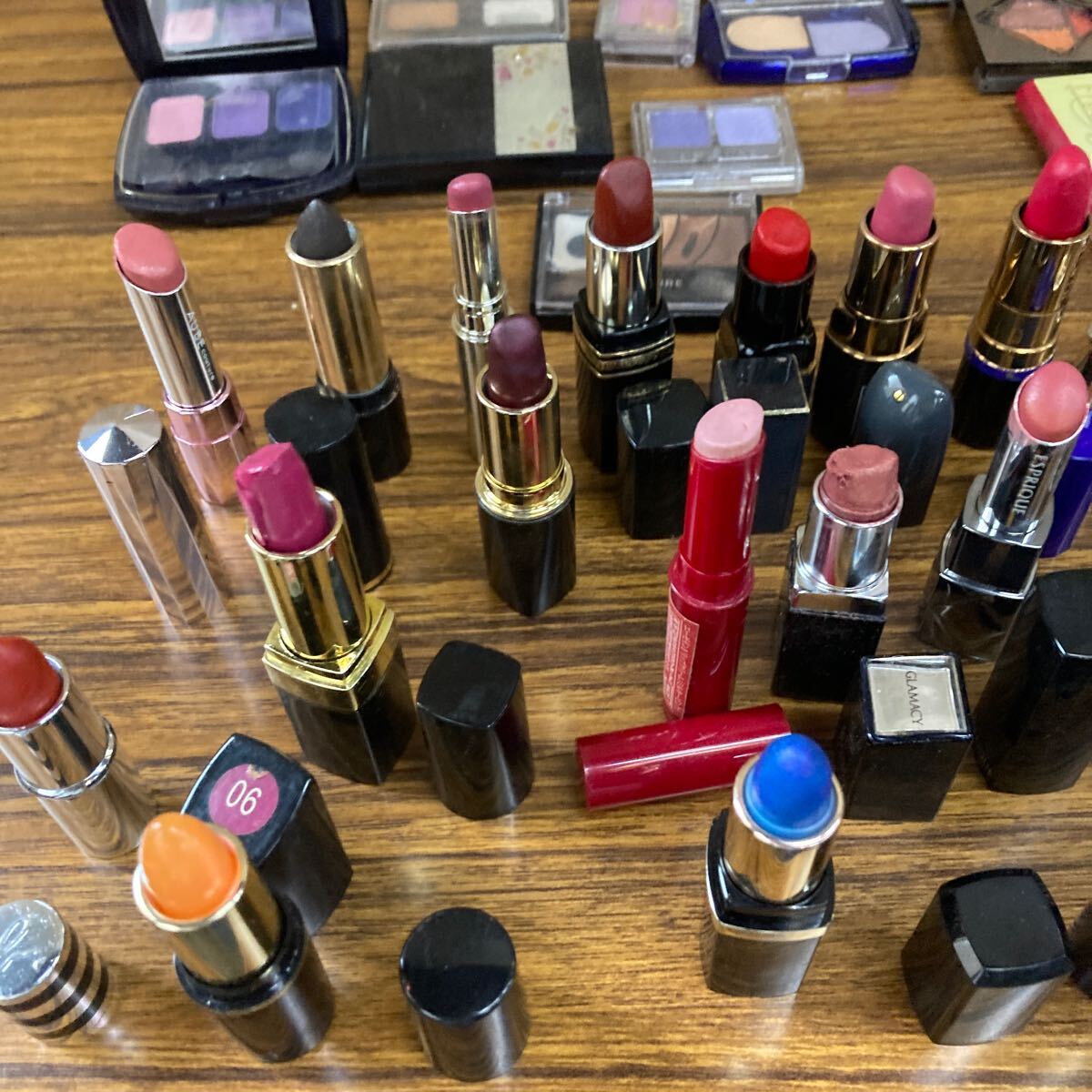  cosme cosmetics etc. large amount summarize / eyeshadow mascara lipstick gloss foundation make-up brush /AUBE Agnes POLA Shiseido 