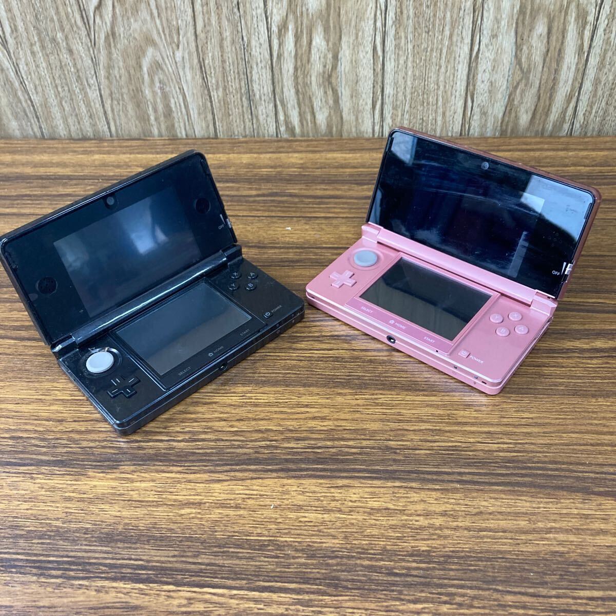  Nintendo 3DS body CTR-001 pink /bla together 2 pcs. set Nintendo nintendo retro game 
