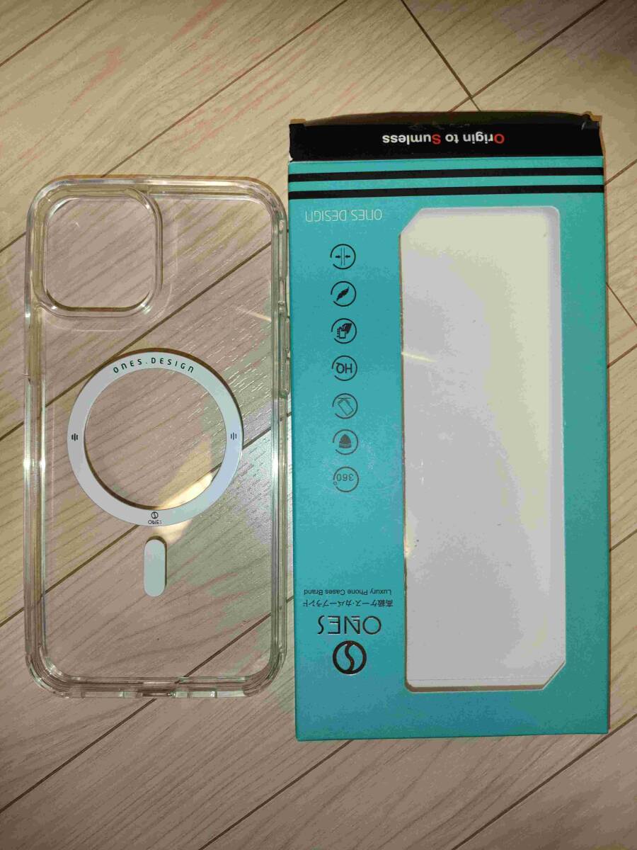 「 超強磁性MagSafe ● エアバッグ 」 ONES HD超透明 iPhone12ProMax ハードケース 米軍MIL規格 超耐衝撃 【 高靭性強化PC保護板 _画像7