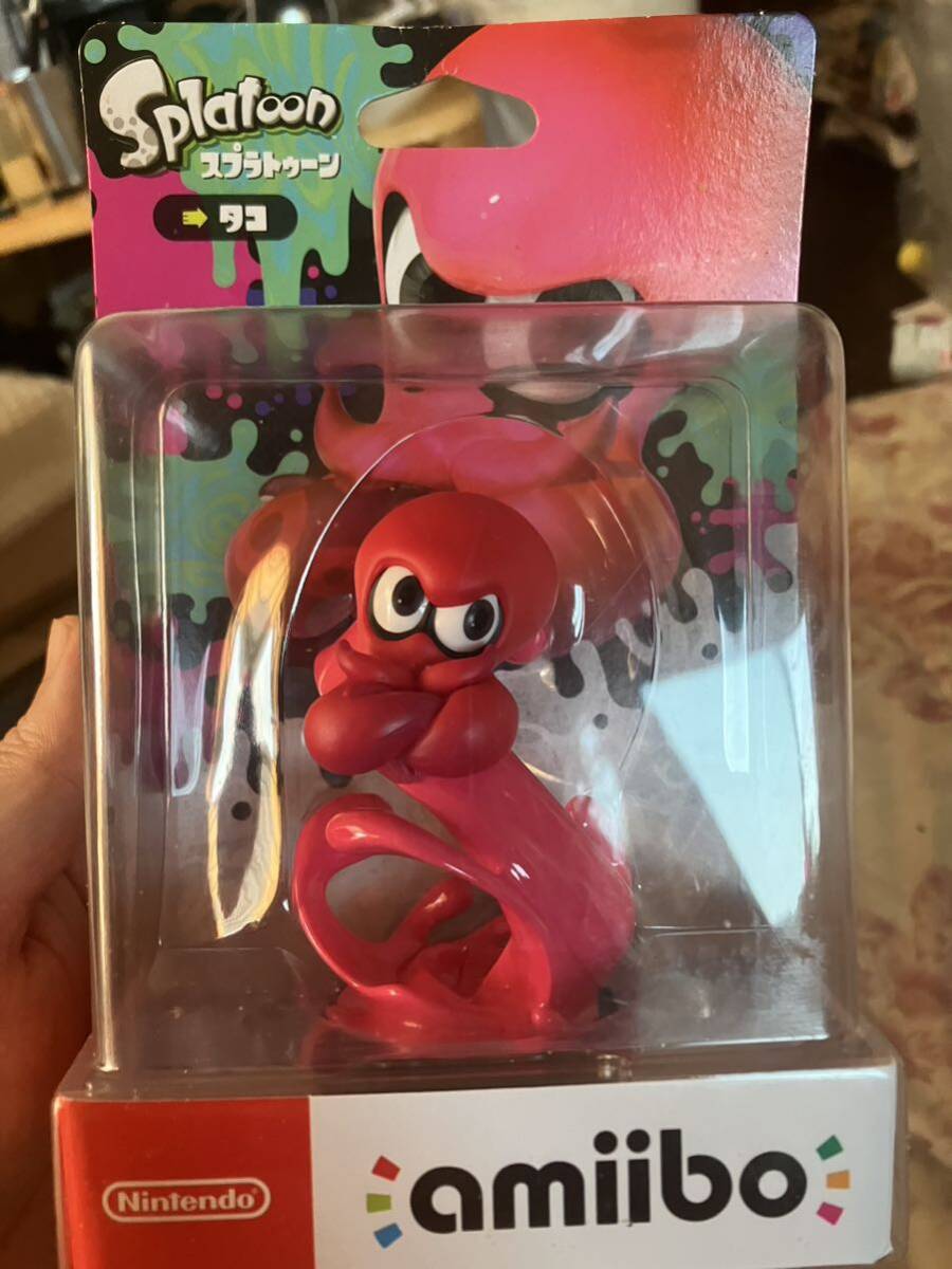 amiibo スプラトゥーン タコ 未使用品_画像1