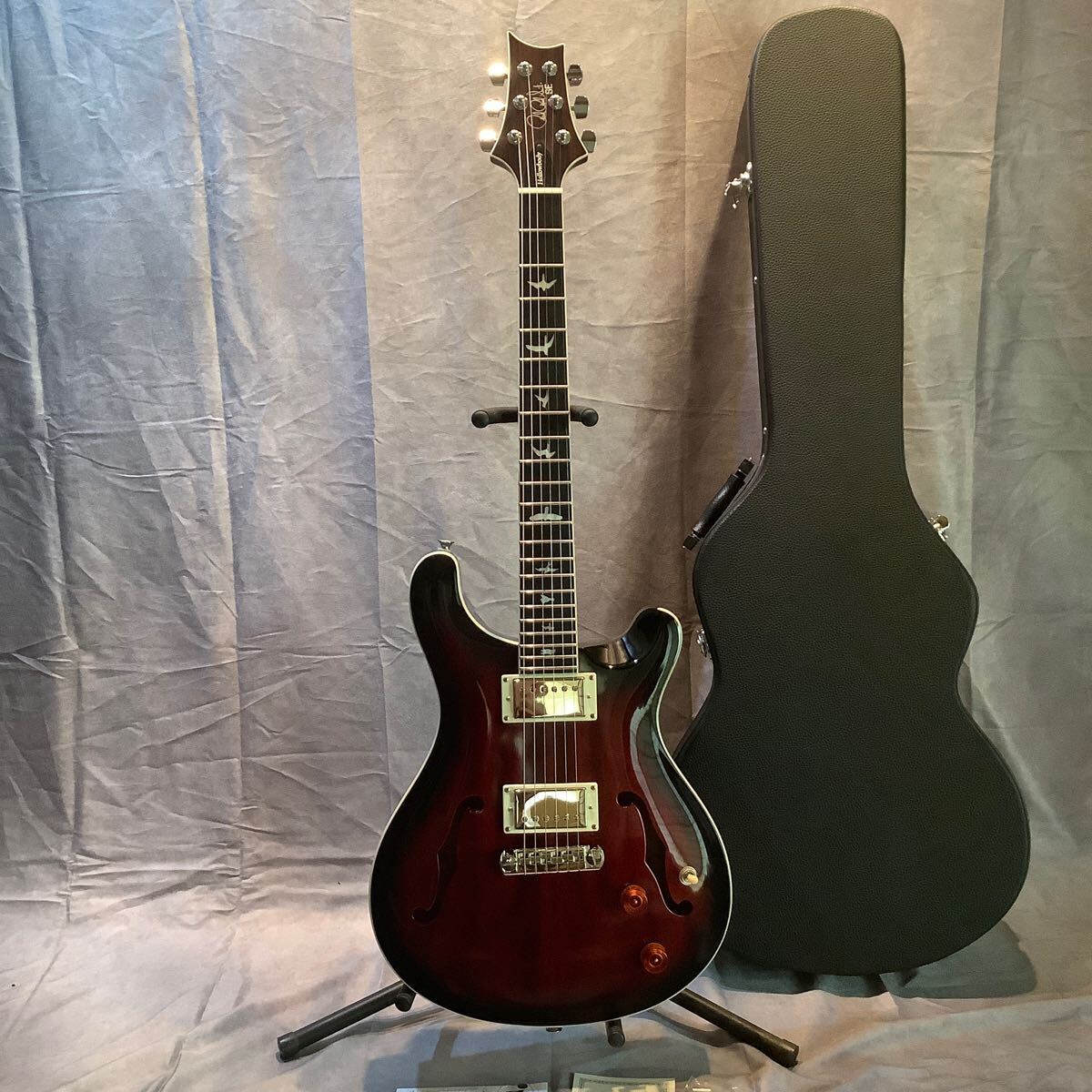 PRS SE Hollowbody STD Paul Reed Smith красный Burst прекрасный товар 