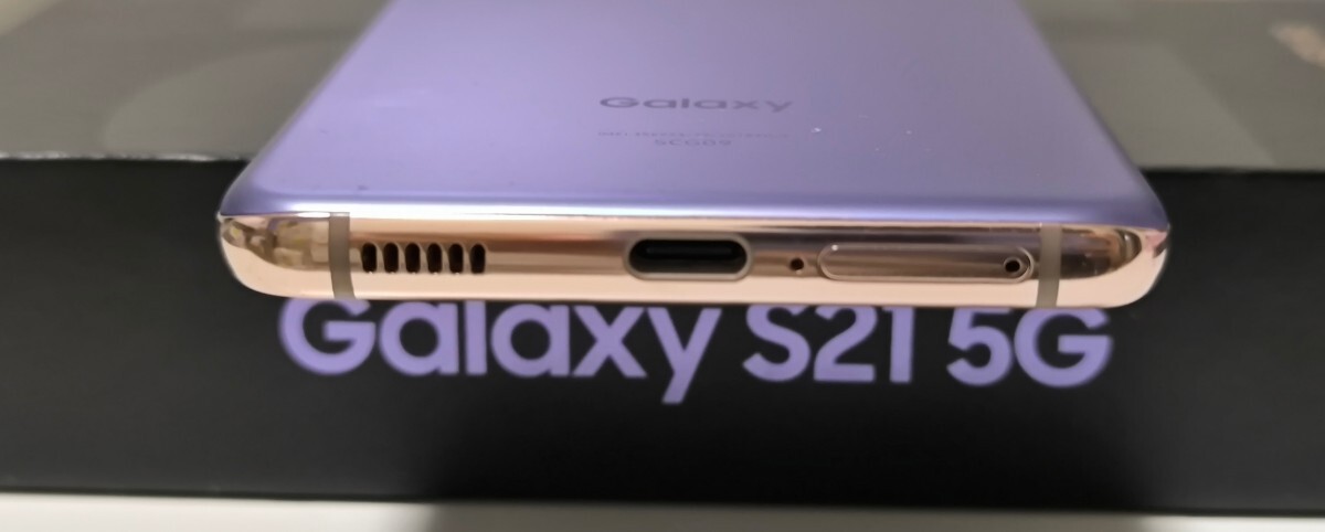 Galaxy S21 5G au版 SCG09 ファントムバイオレットの画像8