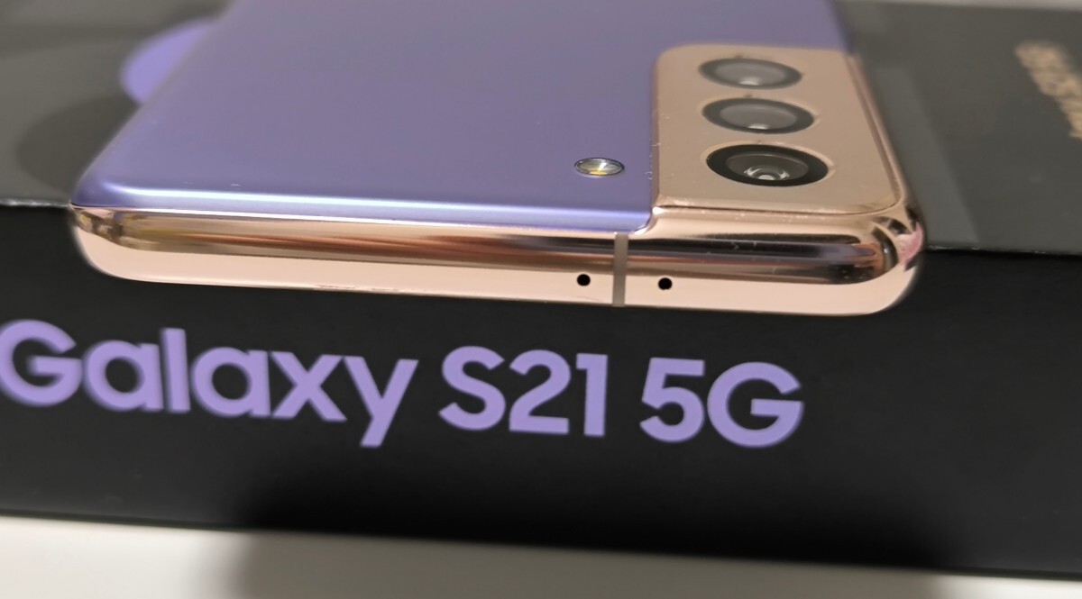 Galaxy S21 5G au版 SCG09 ファントムバイオレットの画像6