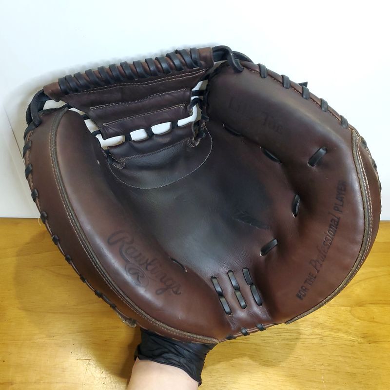 ローリングス 日本製 プロプリモ ProPrimo 限定モデル 和牛レザー Rawlings 一般用大人サイズ キャッチャーミット 硬式グローブ_画像2