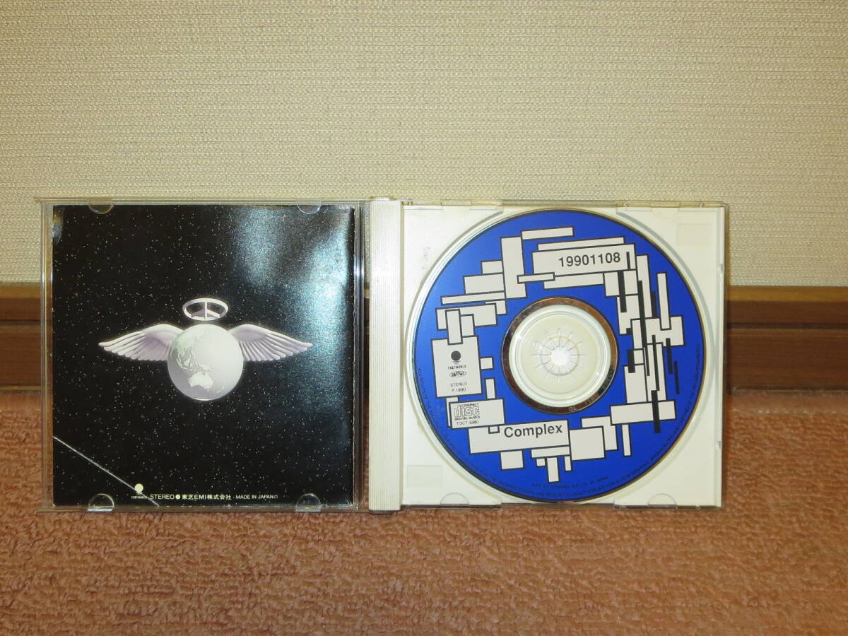 CD 　 Complex 19901108 　コンプレックス　　 吉川晃司・布袋寅泰_画像2