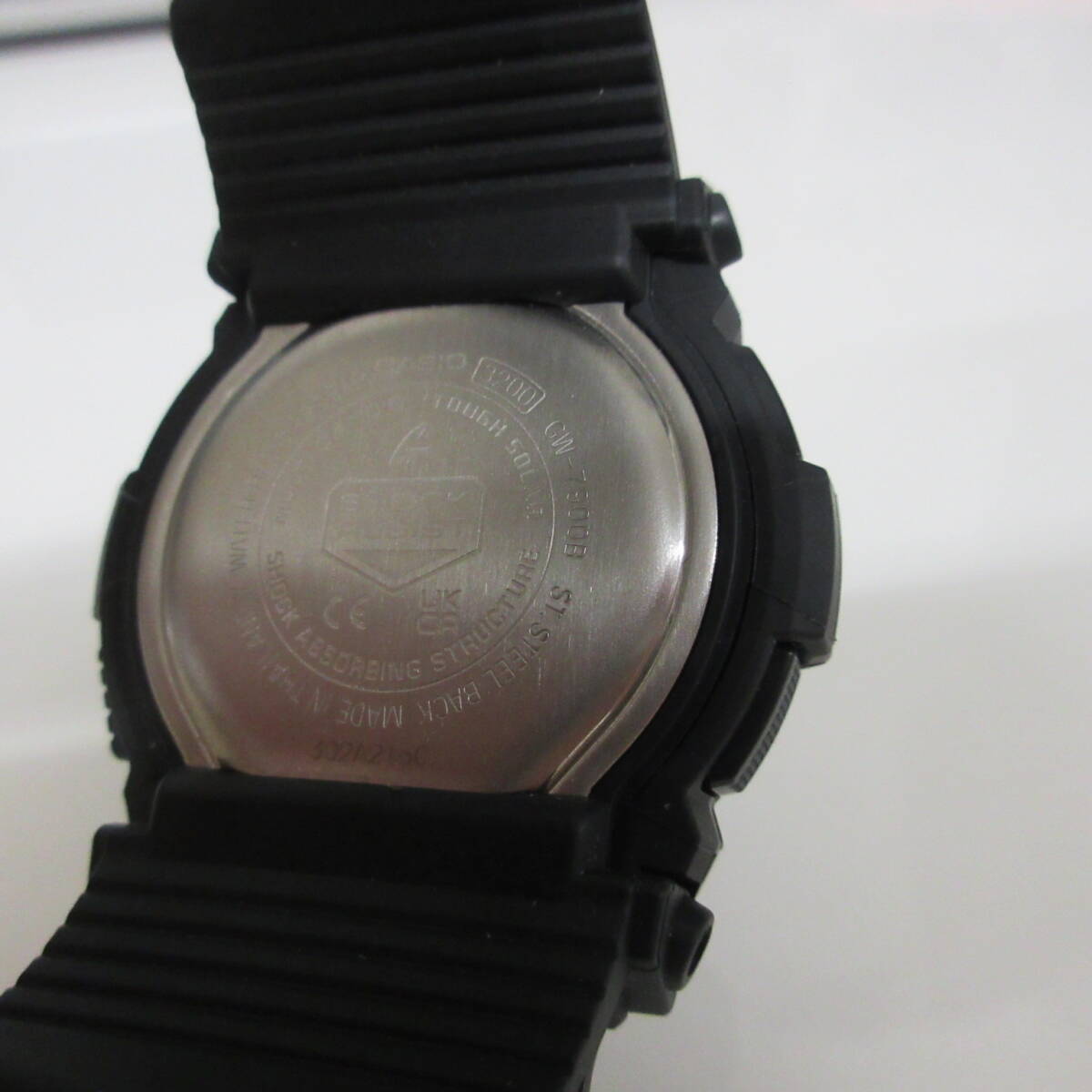 ● G‐SHOCK カシオ Gショック 腕時計 ブラックカラー GW-7900B メンズ スポーツウォッチ ソーラー 激安1円スタート _画像2