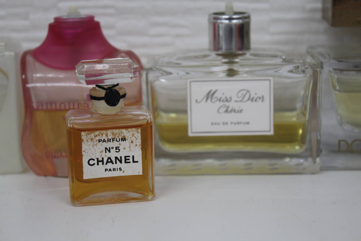  use item perfume Chanel Dolce&Gabbana BVLGARY etc. large amount summarize super-discount 1 jpy start 