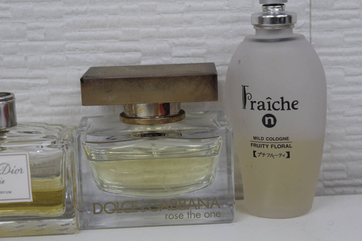  use item perfume Chanel Dolce&Gabbana BVLGARY etc. large amount summarize super-discount 1 jpy start 