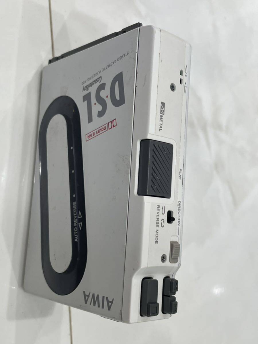 レアカラー AIWA HS-P20 アイワ cassetteboy カセットプレーヤー カセットボーイ◆ジャンク品 の画像2