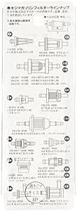 キジマ (kijima) バイク 燃料フィルター ガソリンフィルター Lガタ ホース内径6mm用 105-22_画像4