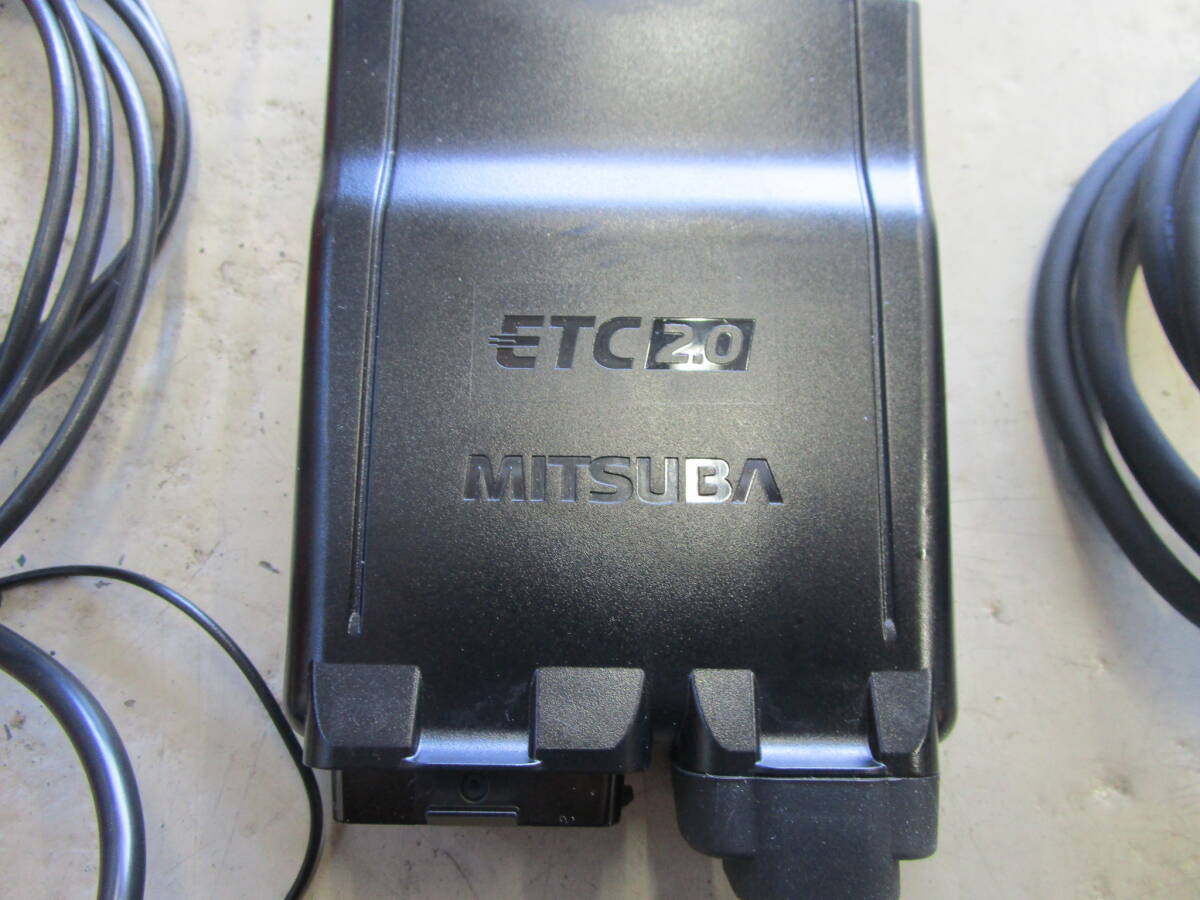ETC2.0 Mitsuba sun ko-waBE700S used, beautiful goods. operation has been confirmed .. use period 2 months rank..
