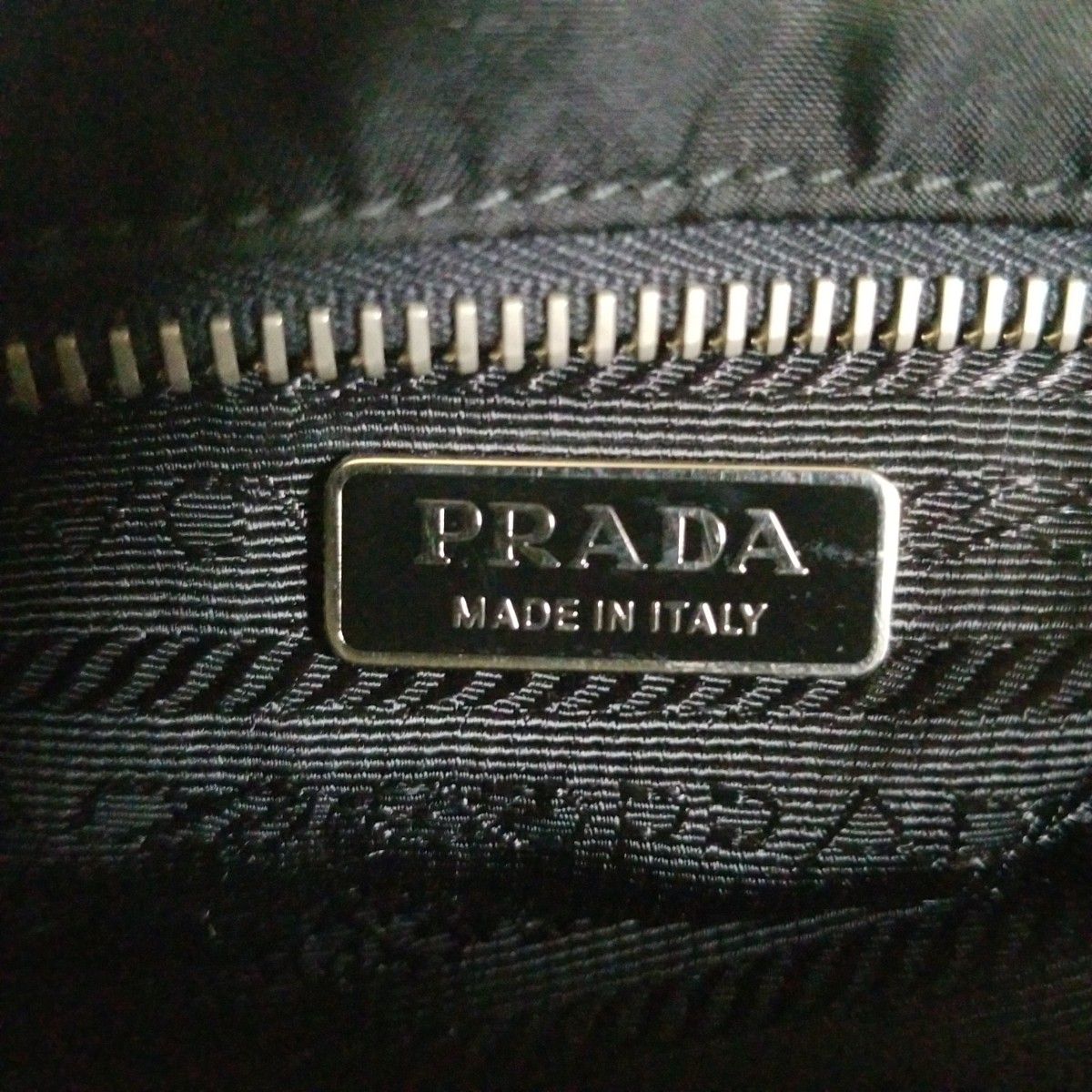 希少 PRADA プラダ イブニングハートビシュー ミニハンド アクセサリーポーチ