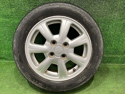 ダイハツ DAIHATSU 純正AW 14x4.5J OFF45 PCD100 4H ブリヂストン BRIDGESTONE NEXTRY 155/65R14 売切!! _画像2