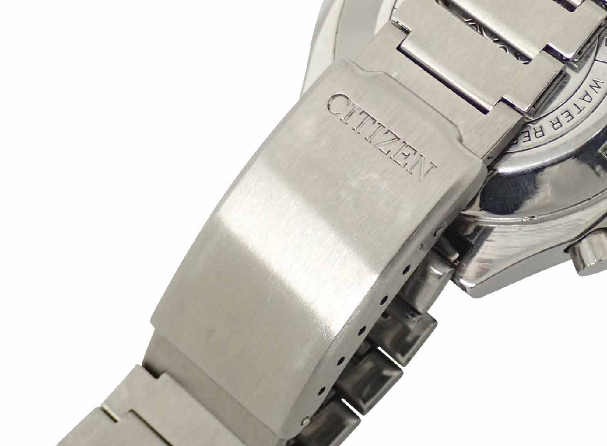 CITIZEN/シチズン クロノグラフ カメレオン チャレンジタイマー 8110 67-9151 自動巻き 中古_画像8