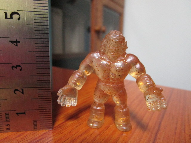  gold erasing part 20 Buffalo man E lame Kinnikuman eraser gold kesi figure 