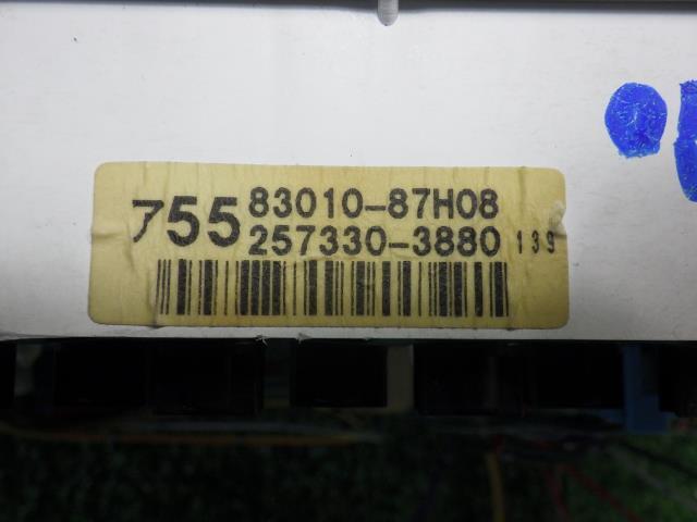 テリオスキッド GF-J111G スピードメーター カスタム メモリアルエディション2 4WD 83010-87H8,257330-3880 83110-87405-000の画像3