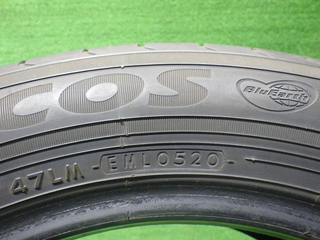 中古 ヨコハマ タイヤ 夏 215/55R17 4本 2020年 ES31_画像5