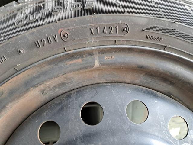 【宮城 塩釜発】中古 サマータイヤ・純正ホイールセット 4本 155/65R14 ダンロップ ENASAVE EC204 2021年製 ※個人宛発送不可_画像5