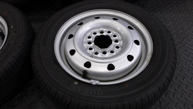 【宮城 塩釜発】中古 サマータイヤ・社外ホイールセット 4本 155/65R13 ヨコハマ DURAN MU:TECH ECO 2023年製 10分山 ※個人宛発送不可_画像5