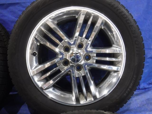 【宮城 塩釜発】中古 タイヤ・アルミホイールセット 4本 純正品 ライダー 215/60R17 6.5J 7分山 ※個人宛発送不可_画像5