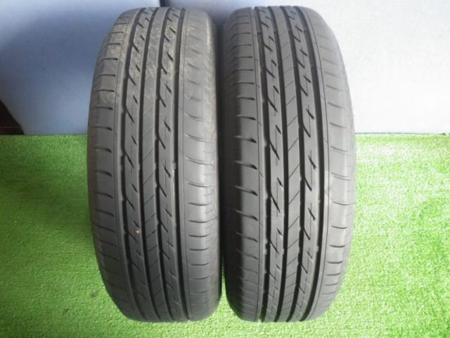 【青森発】中古 ブリヂストン サマー 夏 タイヤ NEXTRY 195/65R15 2本 2018年製＜個人あて発送不可商品＞_画像1