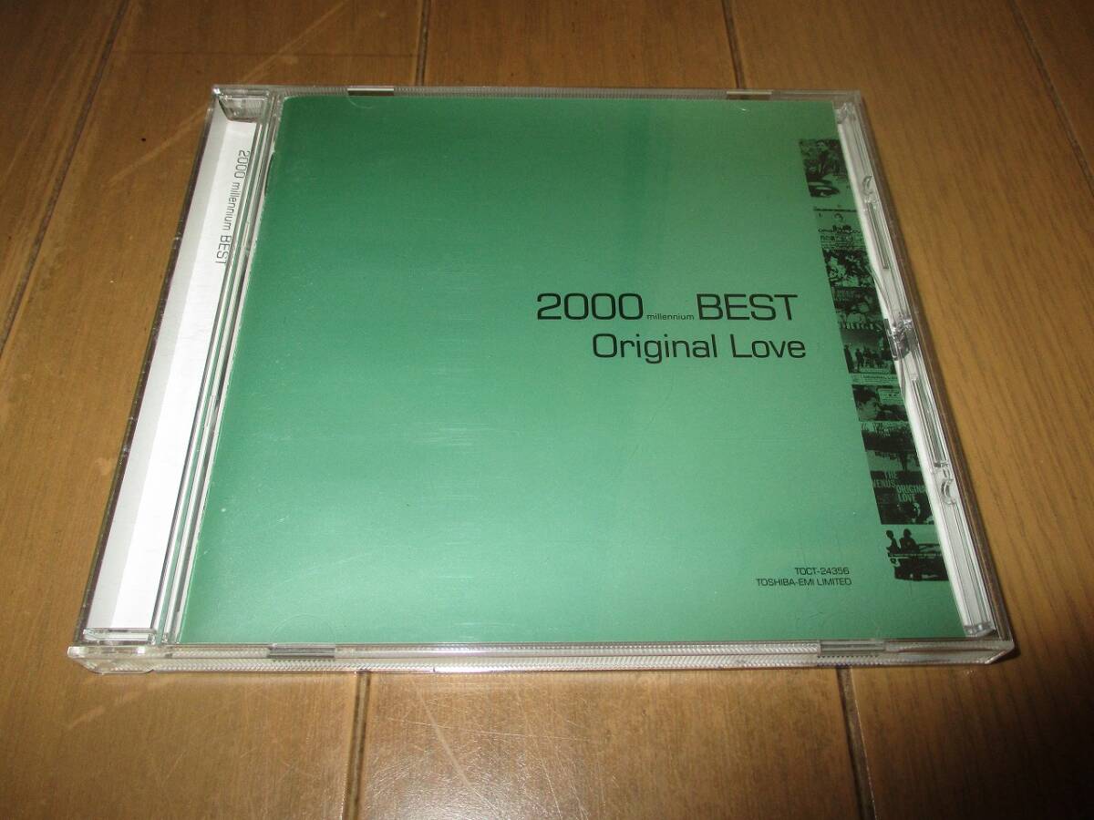 *ORIGINAL LOVE* original lavu#CD:2000 millenium BEST