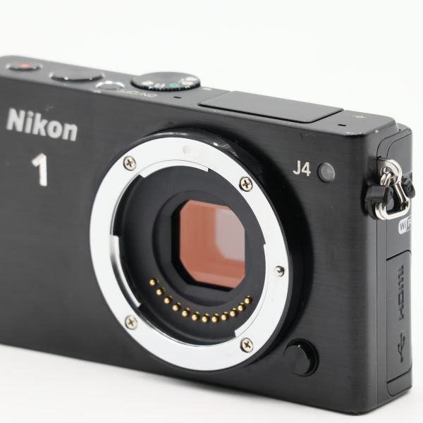 【良品】Nikon ニコン Nikon1 J4 ボディ ブラック #1470_画像9