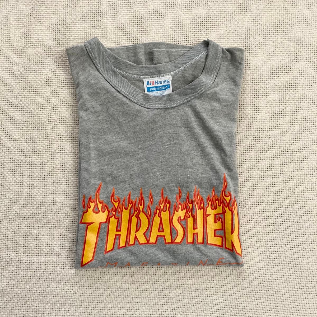 〈80s〉thrasher スラッシャー Tシャツ USA製 80年代 ビンテージ ヴィンテージ 初期 アメリカ製 米国製 希少